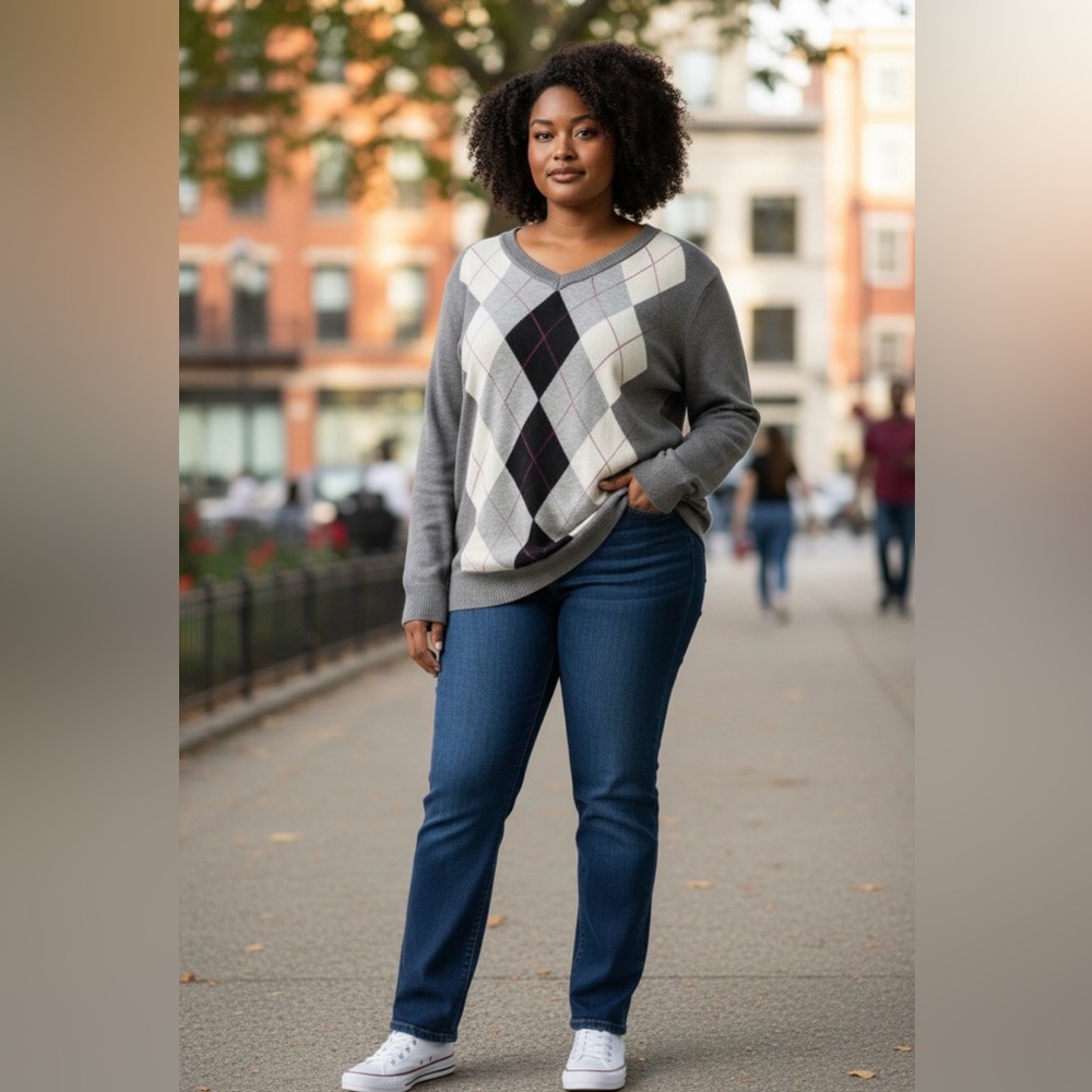 St. John's Bay Gray Sweater